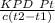 \frac{KPD\ Pt}{c(t2-t1)}