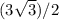 (3\sqrt{3})/2