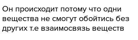 По биологии вот : ,,объясните, почему круговорот веществ в природе это