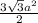 \frac{3 \sqrt{3} a^2}{2}