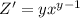 Z'=yx^{y-1}