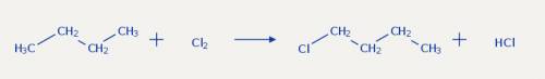 Превратить цепь в реакции. c-ch4-ch3cl-c4h10-co2