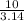 \frac{10}{3.14}