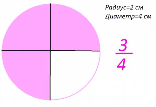 Начертитекруградиусом2см. изакрасьте3 круга - 4