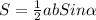 S=\frac{1}{2}abSin\alpha 