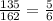 \frac{135}{162}=\frac{5}{6}