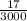 \frac{17}{3000}