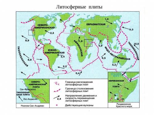 Составьте прогноз изменения положения австралии,опираясь на теорию литосферных плит