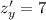 z_{y}'=7