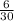 \frac{6}{30}