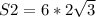 S2=6*2\sqrt3