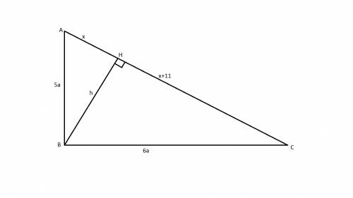 Объясните решение высота прямоугольного треугольника , проведенная из вершины прямого угла,делит гип
