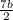 \frac{7b}{2}