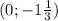 (0;-1\frac{1}{3})