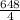 \frac{648}{4}