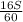  \frac{16S}{60} 