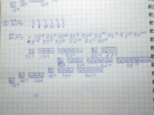 Определите электронную конфигурацию атомов элементов 15 и 84 и составте графические схемы заполнения