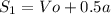 S_{1}=Vo+0.5a