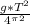 \frac{g*T^2}{4^\pi^2}