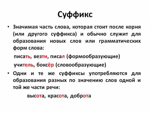 Что я знаю о правописании суффиксов имен прилагательных