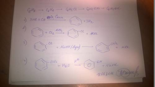 C2h2 > c6h6 > c6h5cl > c6h5ona > c6h5oh