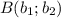 B(b_{1};b_{2})