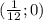 (\frac{1}{12};0)