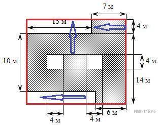 На рисунке изображен план земельного участка.найдите периметр земельного участка. ответ дайте в метр