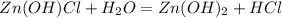 Zn(OH)Cl + H_2O = Zn(OH)_2 + HCl