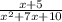 \frac{x+5}{x^{2}+7x+10}