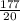 \frac{177}{20}