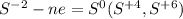 S^{-2} - ne = S^0(S^{+4}, S^{+6})