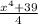 \frac{x^4+39}{4}