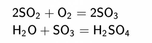 Получение серной кислоты в лабораторных условиях и в промышленности. напишите уравнение реакций.​