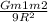 \frac{Gm1m2}{9R^{2}}