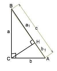 За 8 класс! напишите, , с вычислениями и цифрами. дан прямоугольный треугольник abc, в котором угол 
