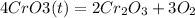 4CrO3(t)=2Cr_2O_3+3O_2