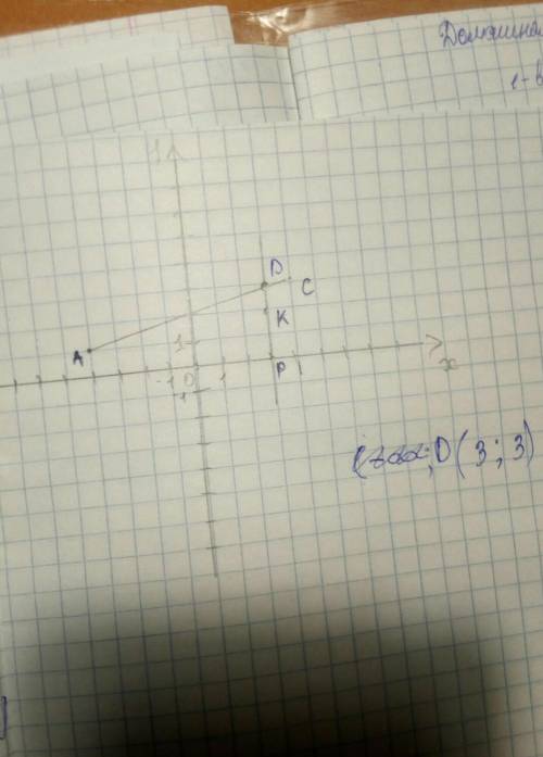 Найдите координаты точки пересечения отрезков ас и кр, если а (– 4; –1), с (4; 3), к(–3; 2), р (3; 0