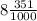 8 \frac{351}{1000}