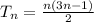 T_n=\frac{n(3n-1)}{2}