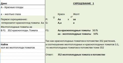 1)определите генотипы и фенотипы потомства от брака кареглазых гетерозиготных родителей. 2)при скрещ