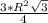 \frac{3*R^2\sqrt{3}}{4}