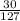 \frac{30}{127}