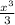 \frac{x^3}{3}