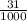 \frac{31}{1000}