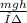 \frac{mgh}{η}