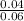 \frac{0.04}{0.06}