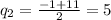 q_2=\frac{-1+11}{2}=5