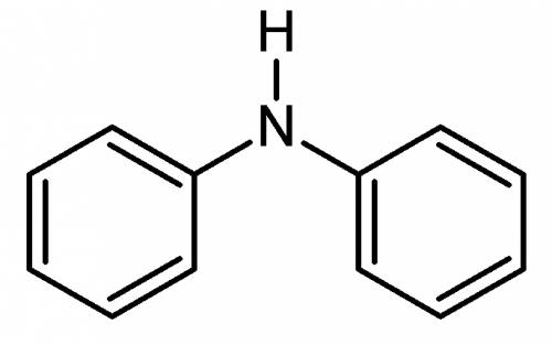 Напишите структурную формулу дифениламина
