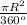 \frac{ \pi R^2}{360^o}